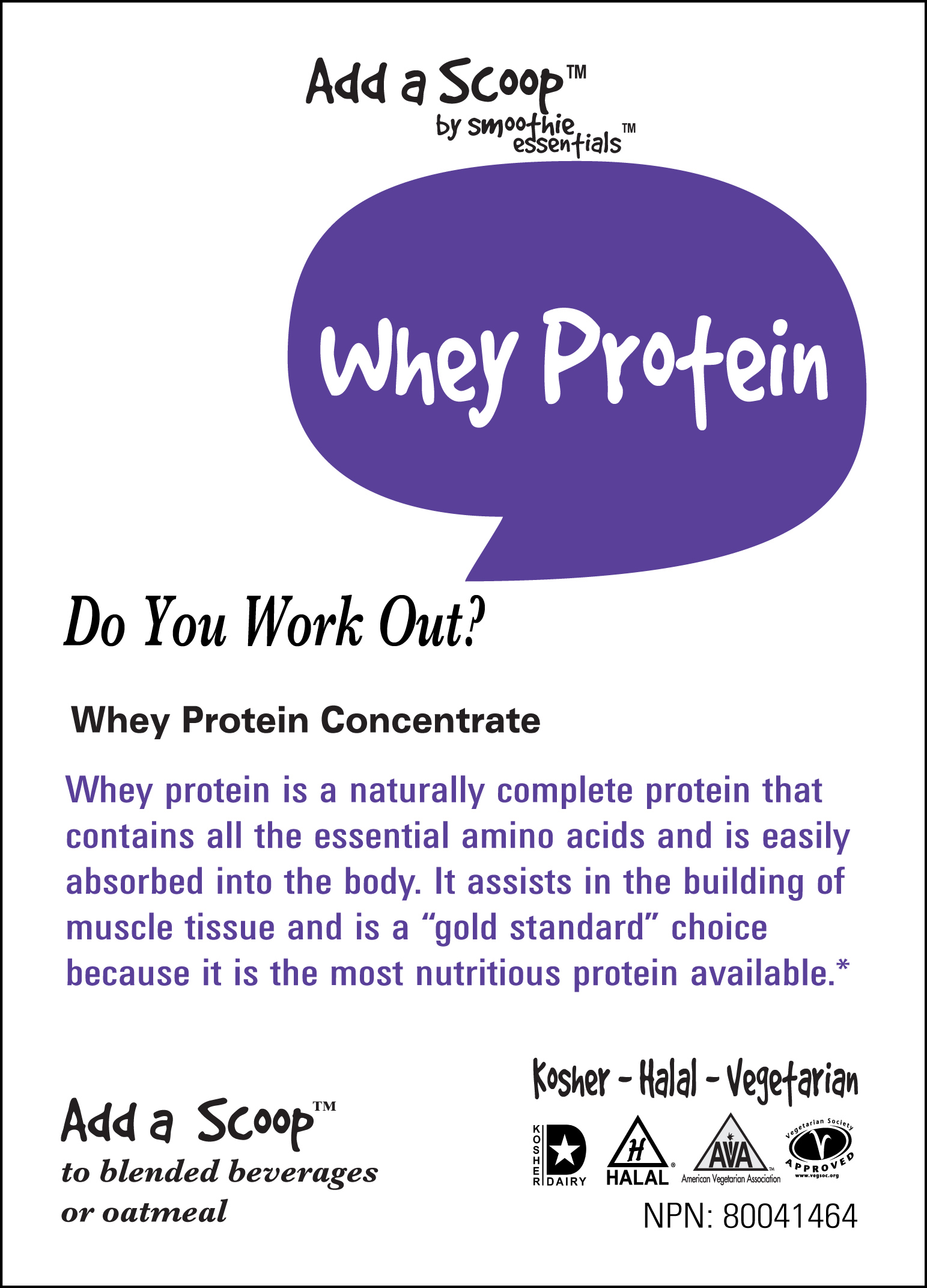 Whey Protein Blend